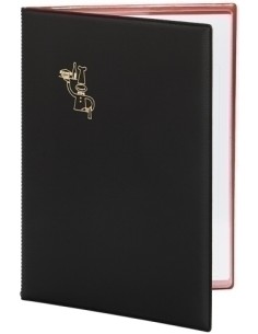 CARP.PORTAMENUS PARDO PVC Fº NEGRO